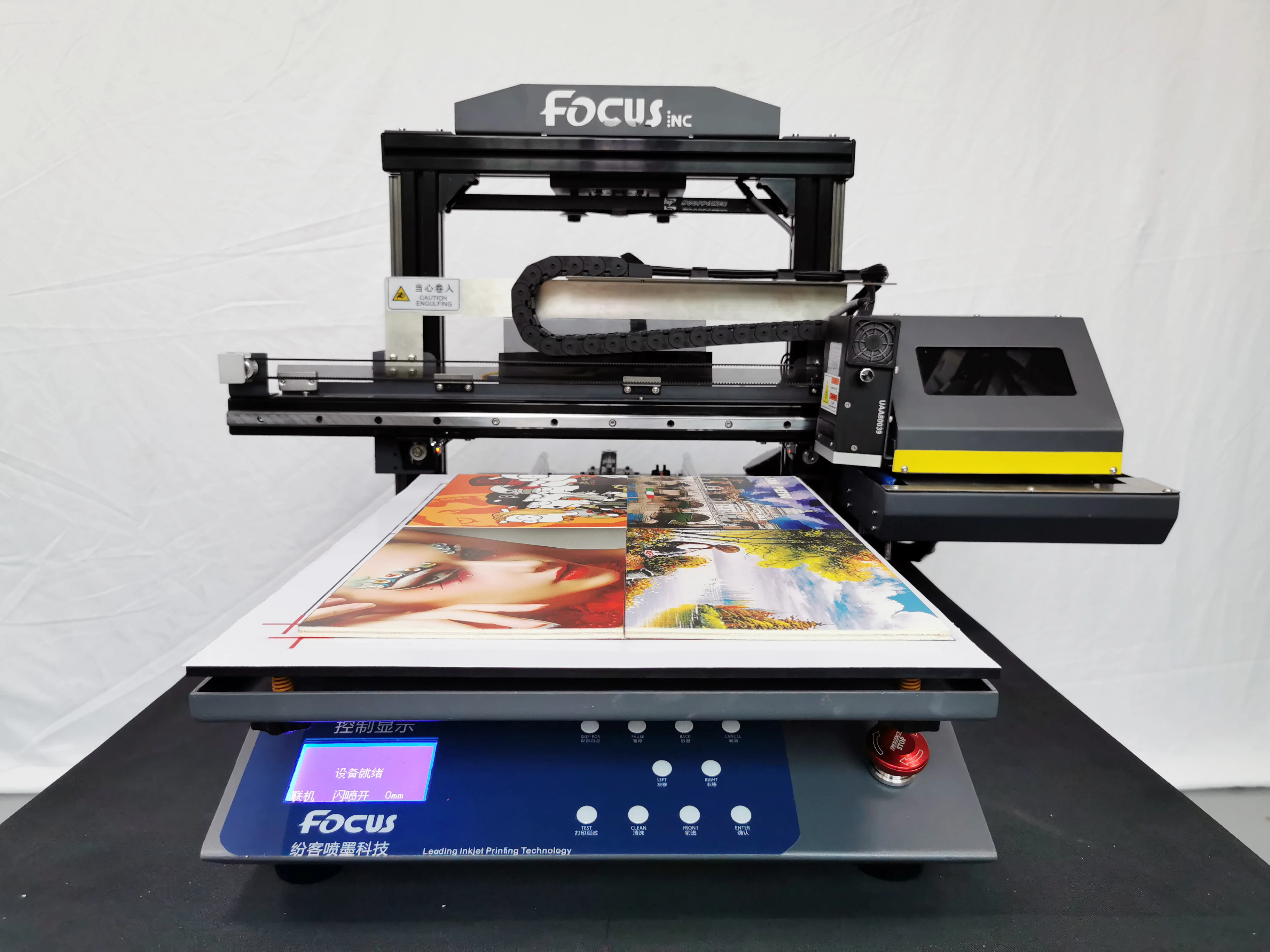 Digital Uv Printing Embossed Acrylic Leather Glass Painting Machine