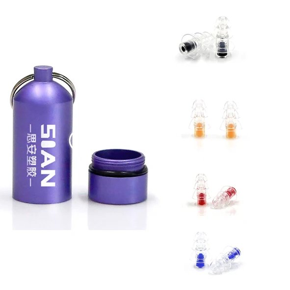 

High Fidelty Earplugs Music Festival Earplugs with SNR 26 dB Noise Reduction