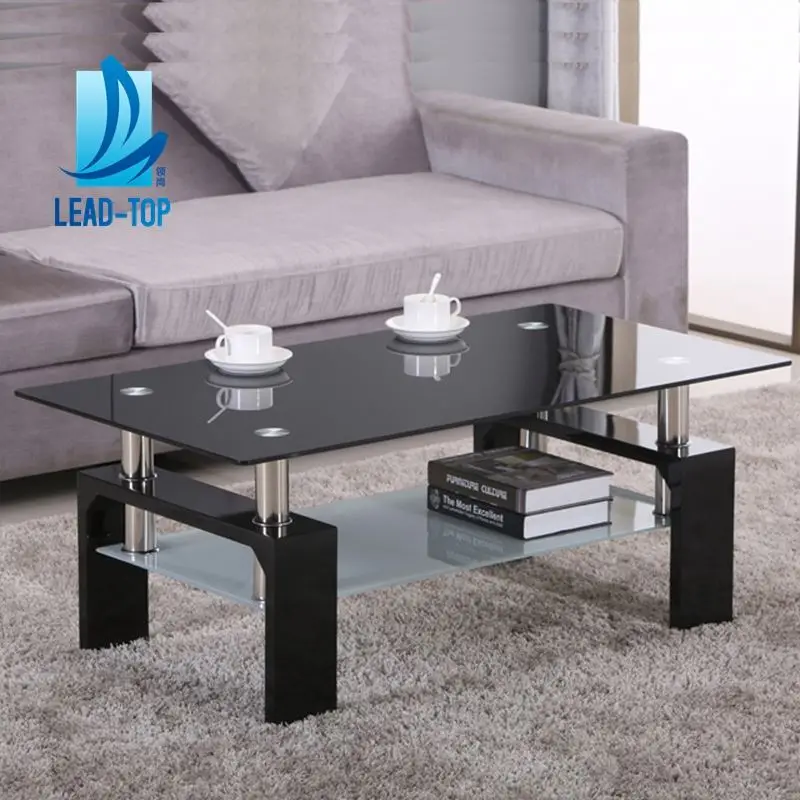 
modern design cheap dining room furniture center table black acrylic square mirrored/glass coffee table coffee table sets 