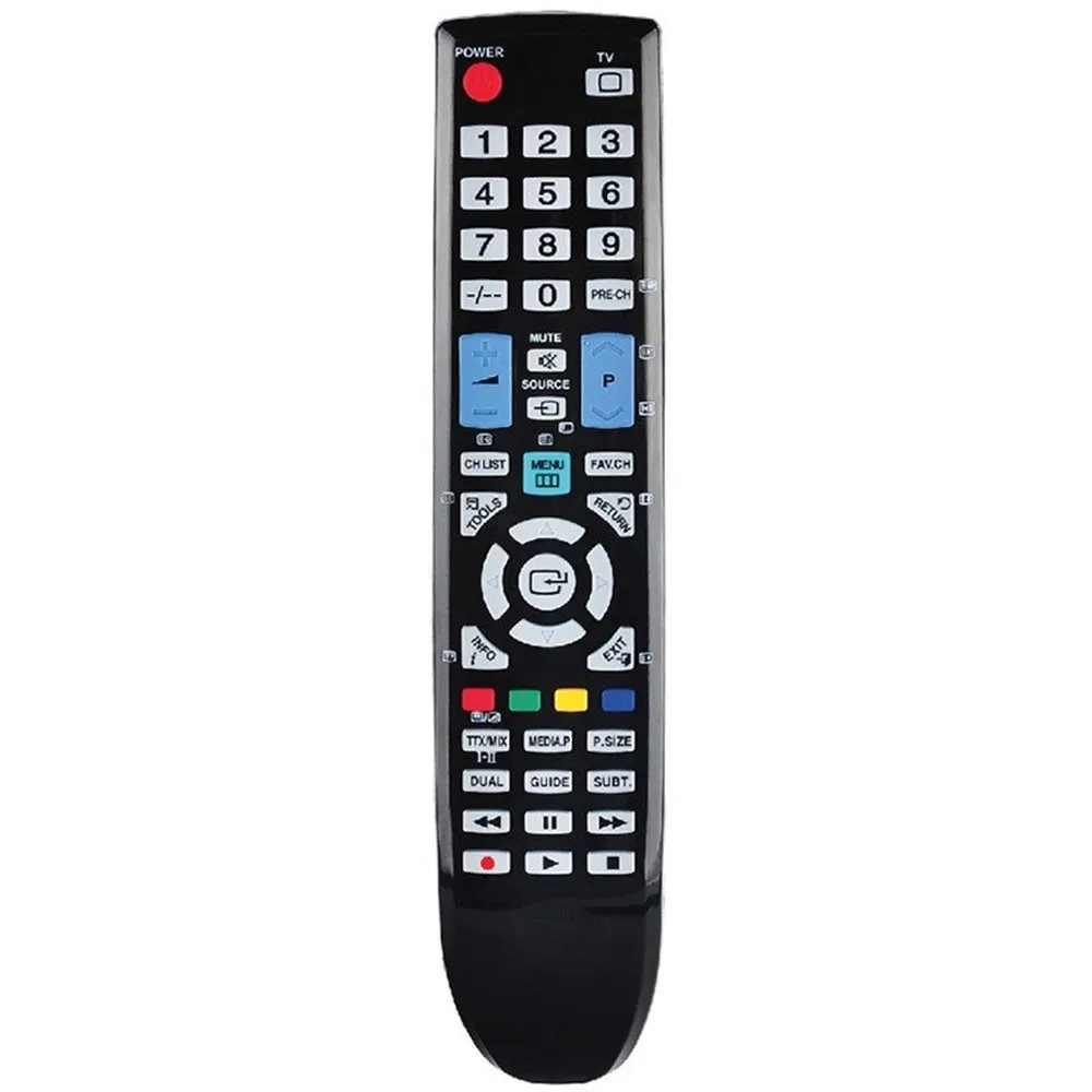 

New LCD TV Remote TV Remote Control RM-L898 for Samsun LED LCD TV HDTV Remote Control Fernbedienung, Black