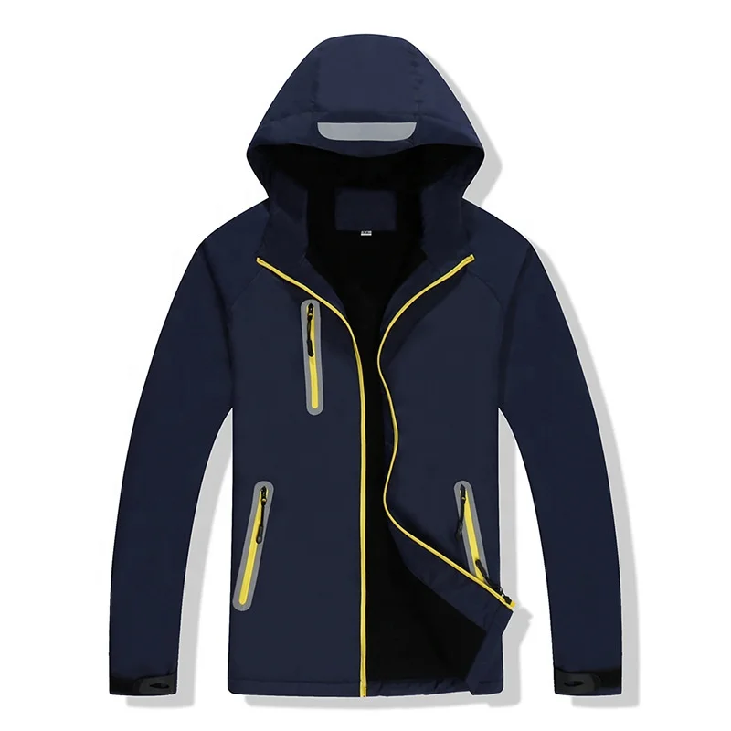 

high quality waterproof windproof winter sport jacket outdoor interchange jacket