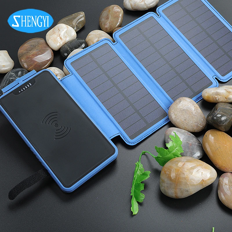 

Universal Super Power Bank Dual USB Foldable Mobile Solar Charger 25000mah