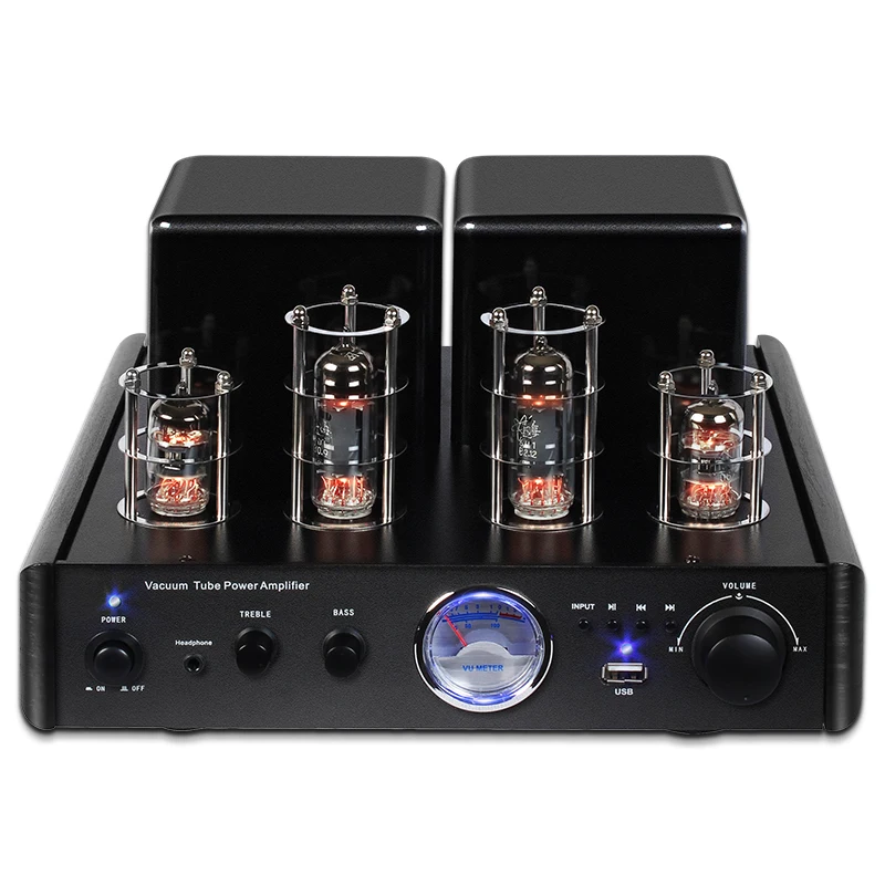 

Vacuum 60W Power Aluminium stereo hifi integrated tube amplifier