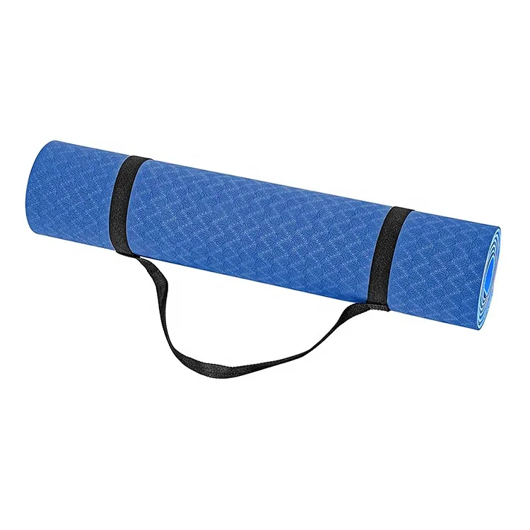 

Cheap Double Layer Anti-slip ECO Friendly TPE Yoga Mat, Customized color