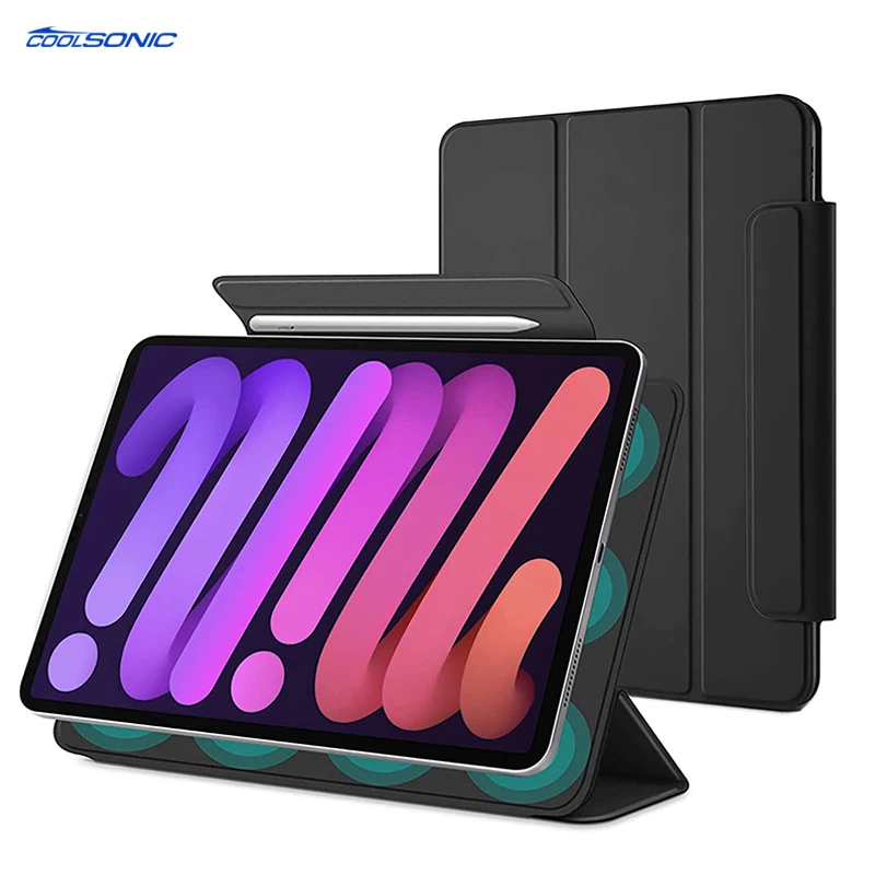 

For iPad Pro 11 2020/2021 Tablet Case New Arrival Coolsonic Brand Good Quality PU Front Back Cover With Clasp Protective