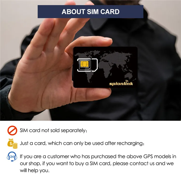 Sim Card For Gps Tracker Model Tk905/tk915/mv22/mv720/tk921/tk913/tk906