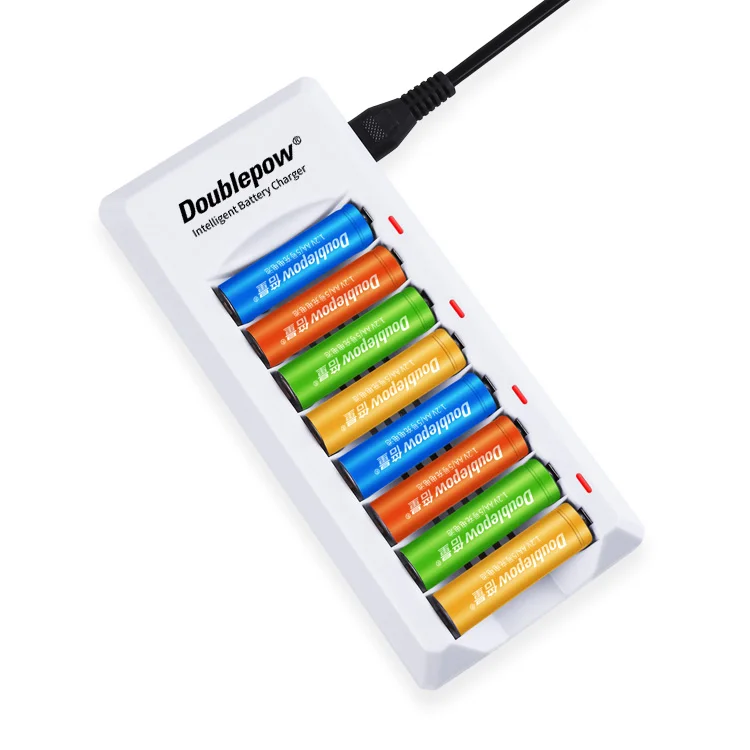 

K18 AA Size Fast Charge Battery Charger Compatible with 1.2V NiMH NiCD AA AAA Rechargeable Batteries