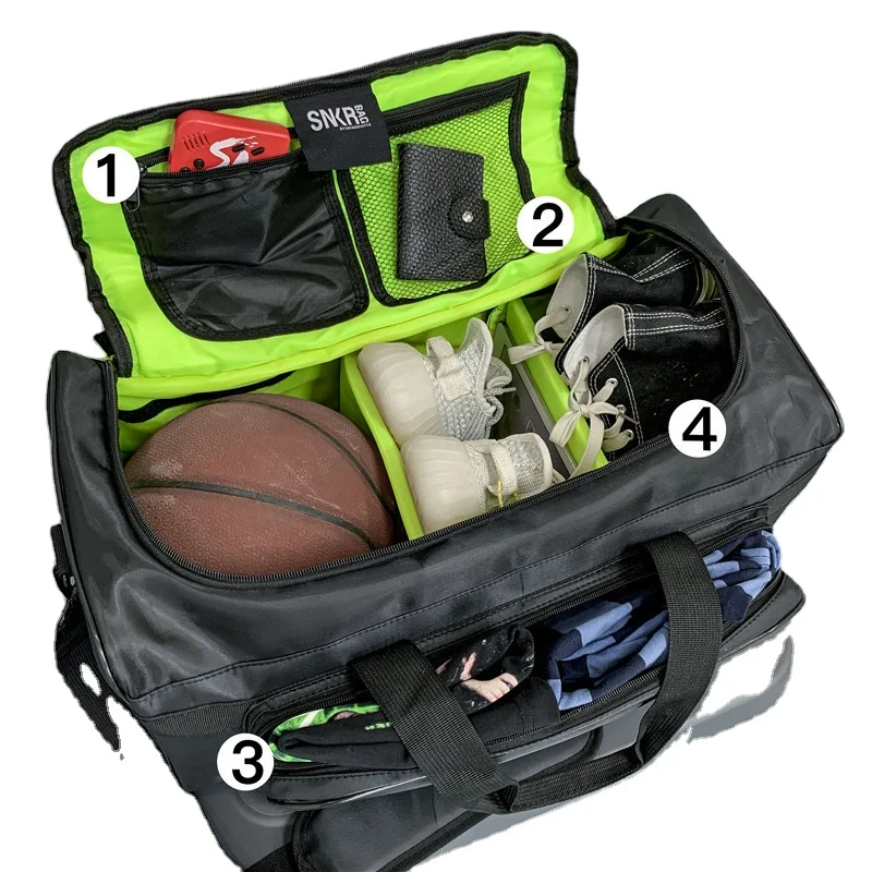 

2021 hot sale New letters multifunctional shoes receive travel hand bags mass basketball men hand bag, Picture