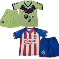 

DHL free shipping kids Club America Guadalajara Chivas Tigres Cruz Azul 19 20 jersey soccer uniform youth football shirt
