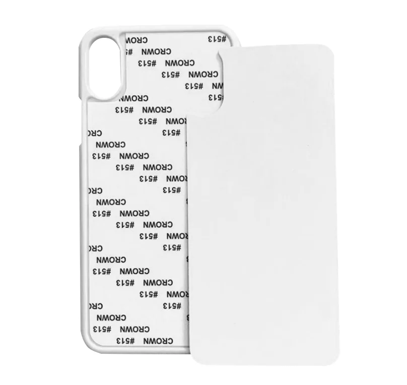 

New Design Customized Tough Protection 2d Tpu Pc Sublimation Blank Phone Case, Black, white