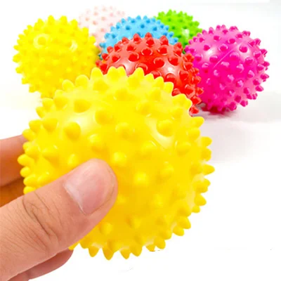 

Spiky Yoga Balls Massage Fit Ball Muscles Relief Stress, Standard color