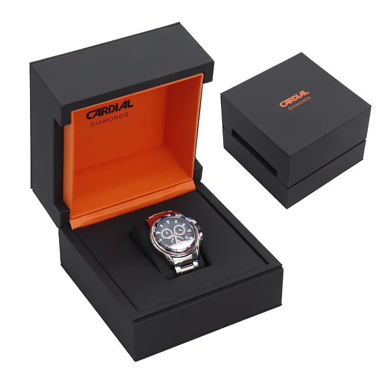 2019 luxury high end touched pu leather watch box for men