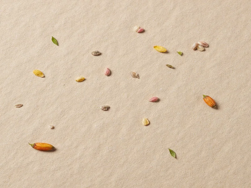 Handmade seed paper embedded with wildflower seeds