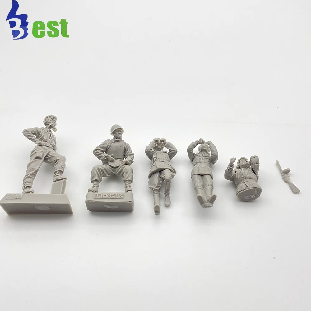 

Custom High Precision Soldier Model Toy Vacuum Casting Service