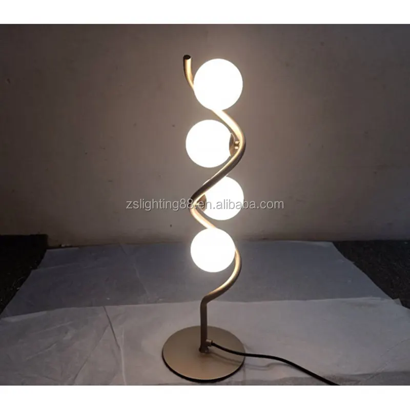 high quality modern bed side table lamp brass color new led desk lamps for hotels