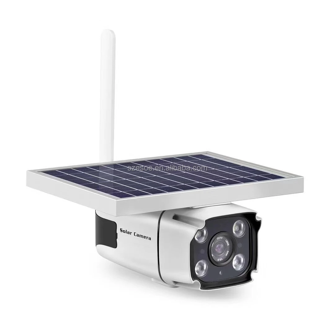 Solar security camera