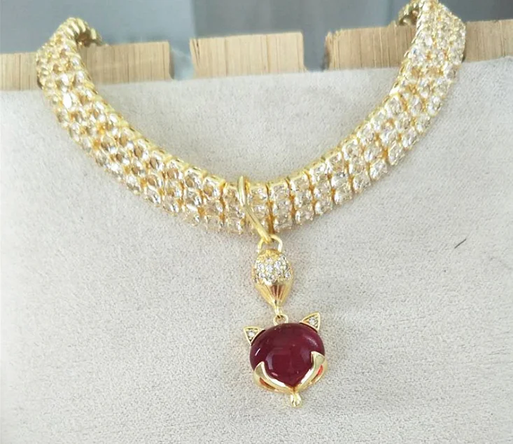 

Rhinestone diamond luxury pet collar dog jewelry cat necklace pet accessories