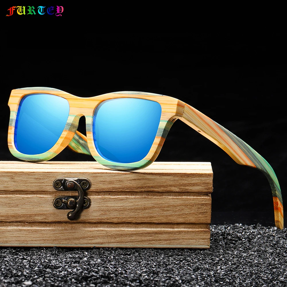 

3834 Trendy fashion colorful sunglasses round wooden high quality polarized shades sunglasses eyewear, Picture colors