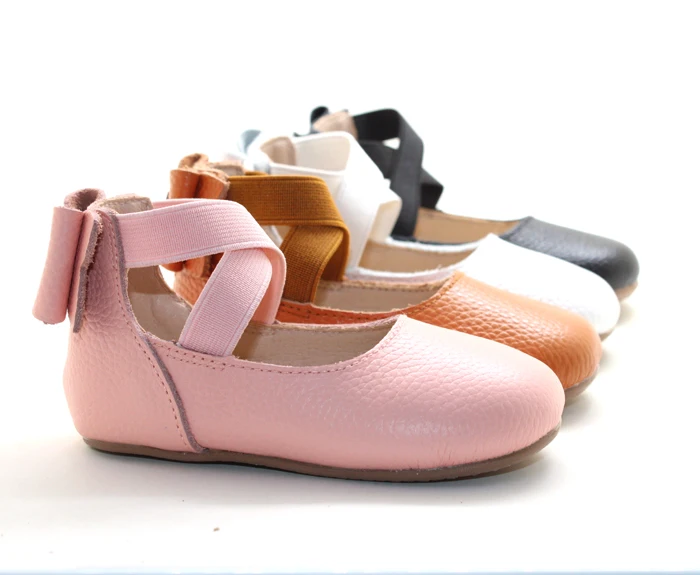 

customized logo baby toddler kids boy girl flat leather children's casual shoes