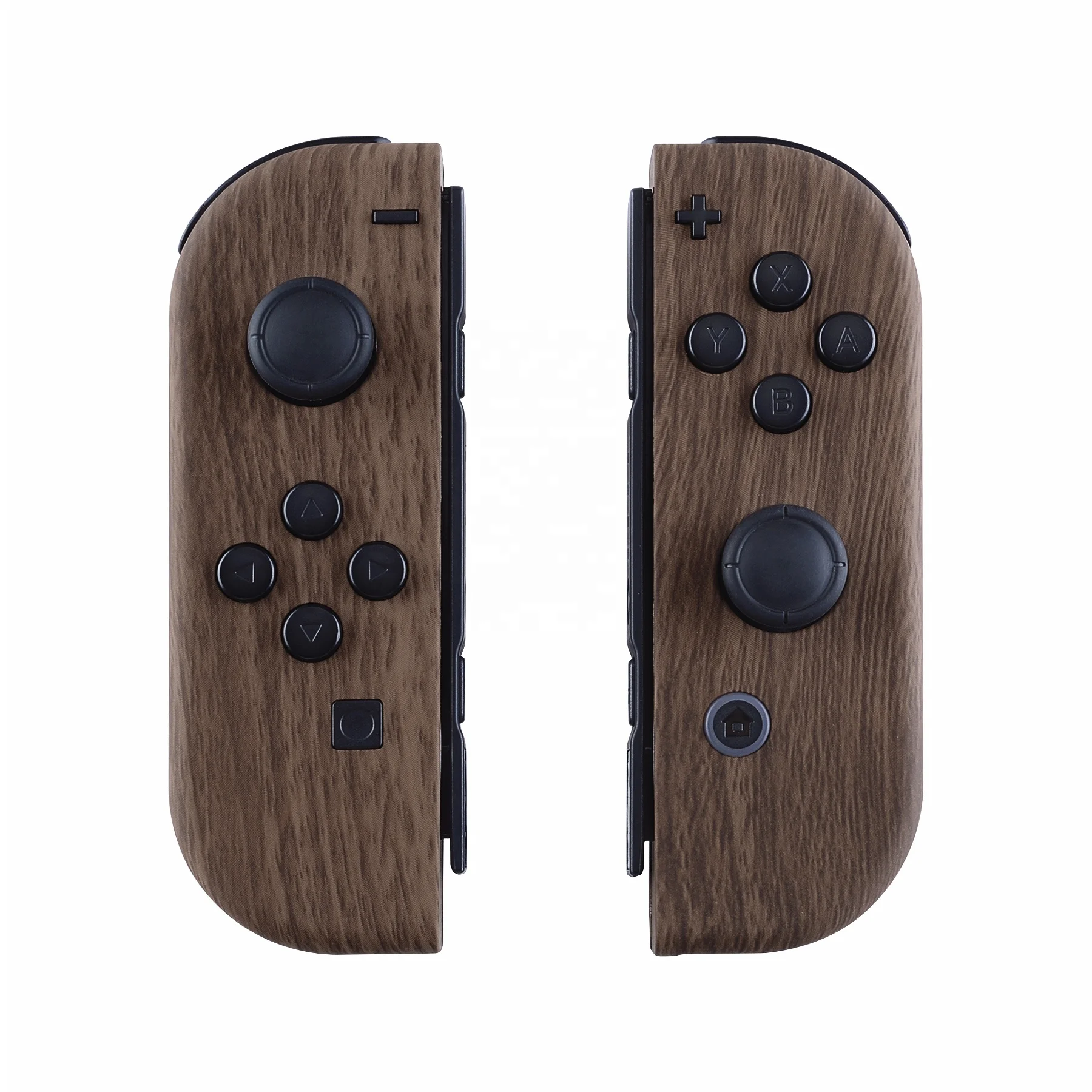 

Gamepad Accessories Wooden Grain Custom Case Switch Controller Cover Housing Shell For Nintendo Switch Joycon For NS OLED