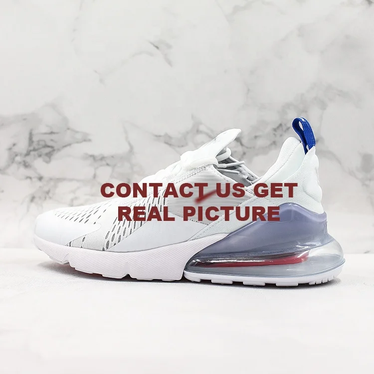 

White Nik Nk Original 1:1 Brand Logo Putian Light Weight 270 Air Cushioning Casual Tenis Train Man Sports Running Shoes