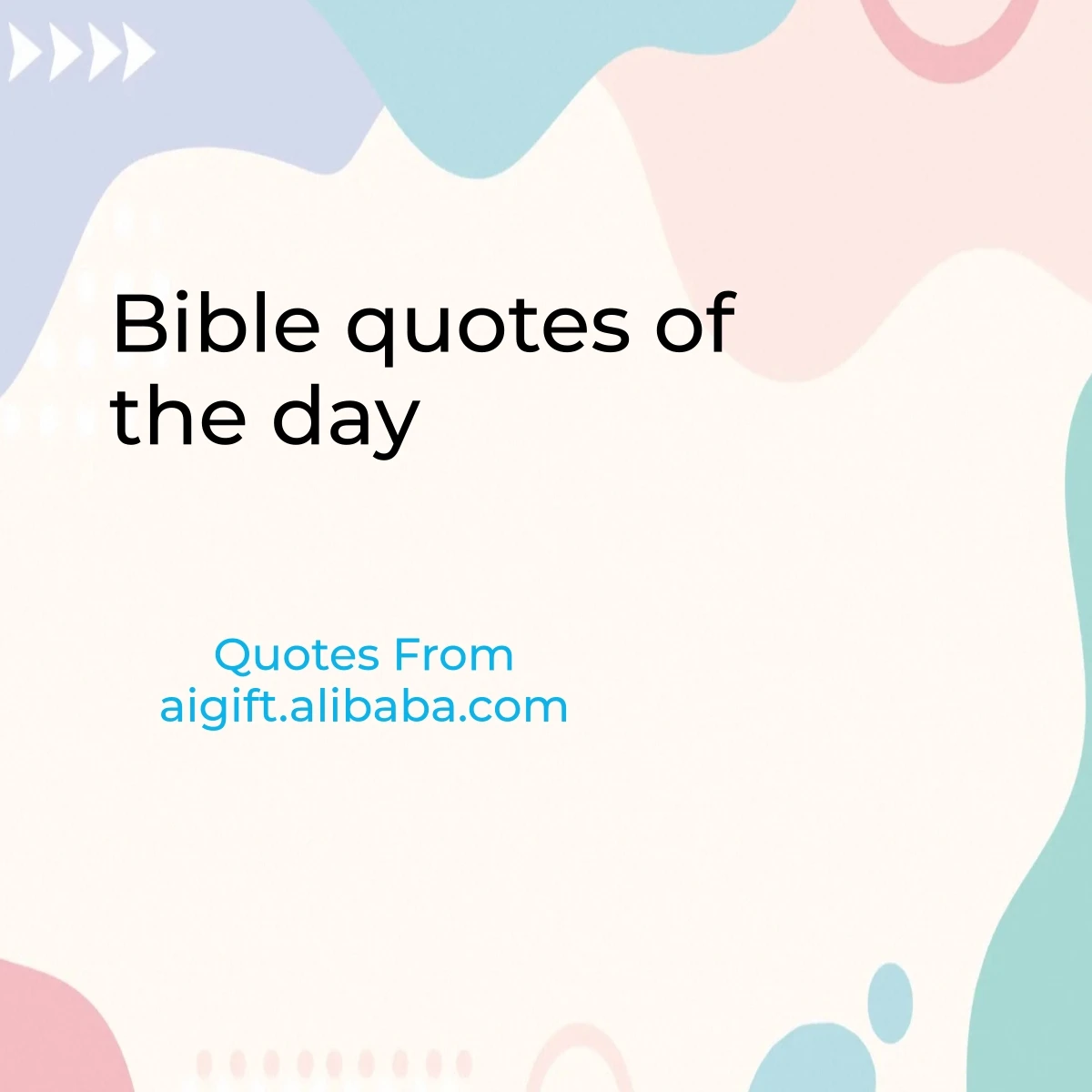 bible quotes of the day