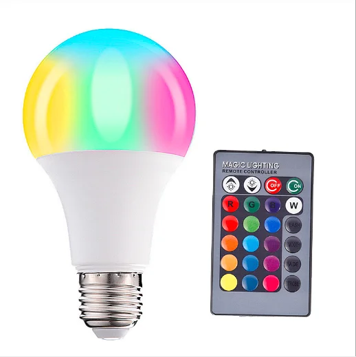 Smart Light Bulbs Tuya Google Assistant Alexa Raw Material Lamp Dimmable Smd Lights for Home