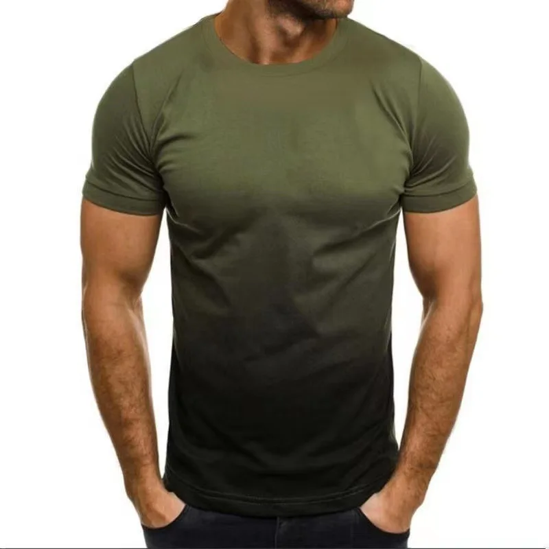 

Cheap Promotional Plus Size Men's T-shirts Sublimation Custom Logo Printed Polyester Men T Shirt