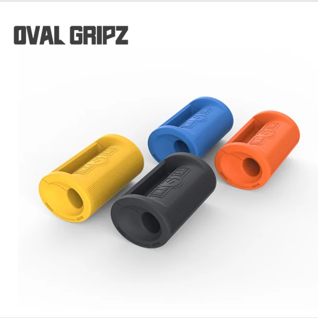 

INNSTAR OVAL GRIPZ Forearms Biceps Triceps Fat Bar Grips Adjustable Training Difficulty For Dumbbell, Custom color