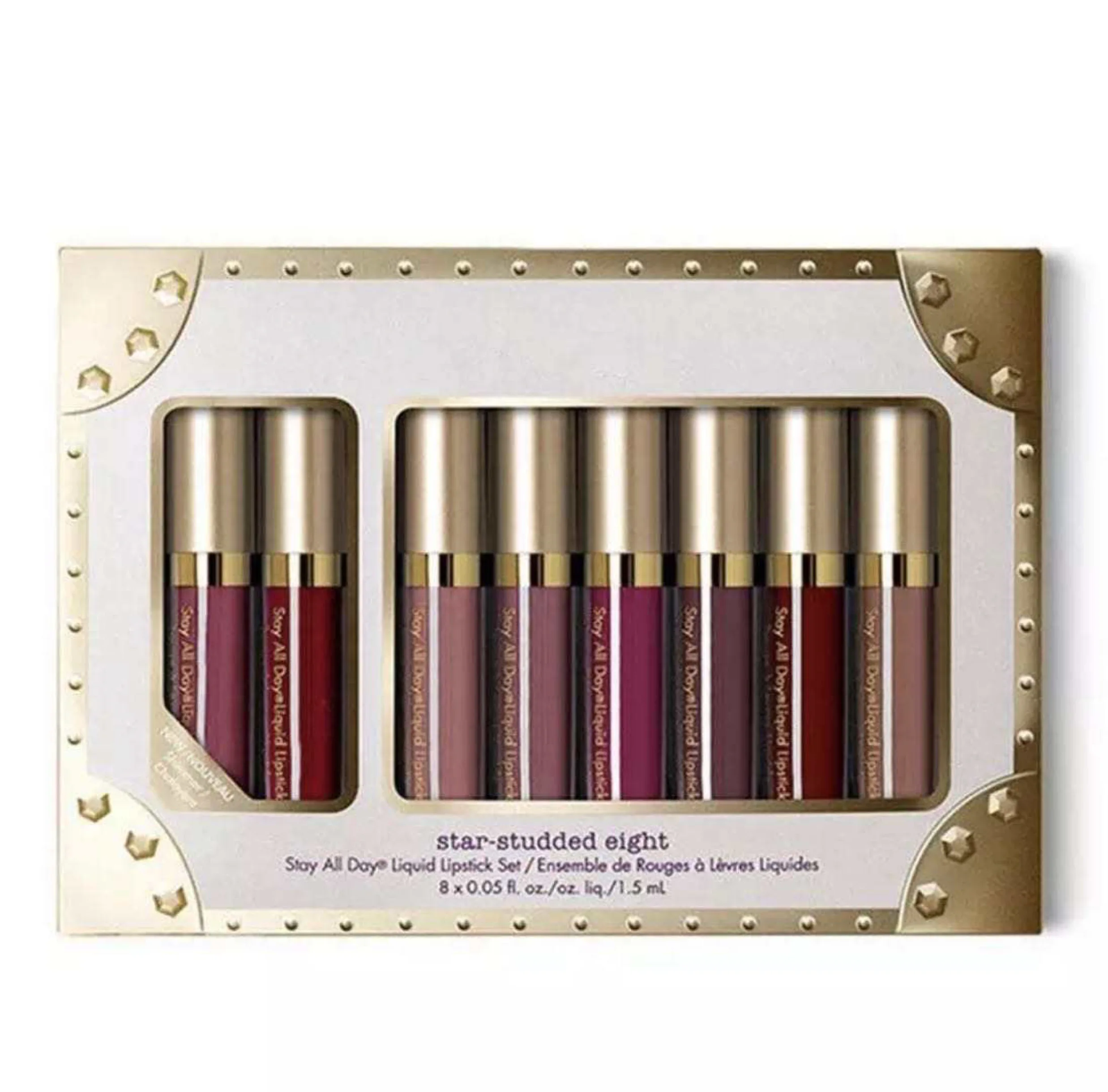 

Gift Set Stila 8 Lipstick Non-Stick Lip Glaze Matte Gloss SetLiquid Matte Waterproof Makeup Lip Gloss Long-lasting Lipgloss, Picture