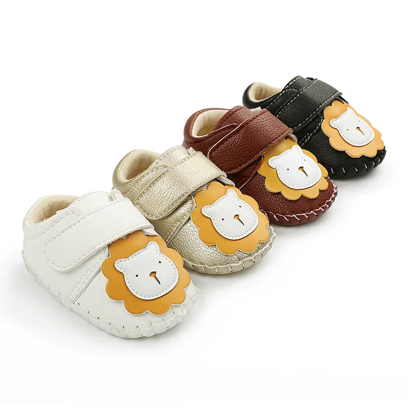 

YIZHI Cute Lion Animal Prints Baby Infant Rubber Casual Shoes Indoor Prewalker Baby Toddler Shoes