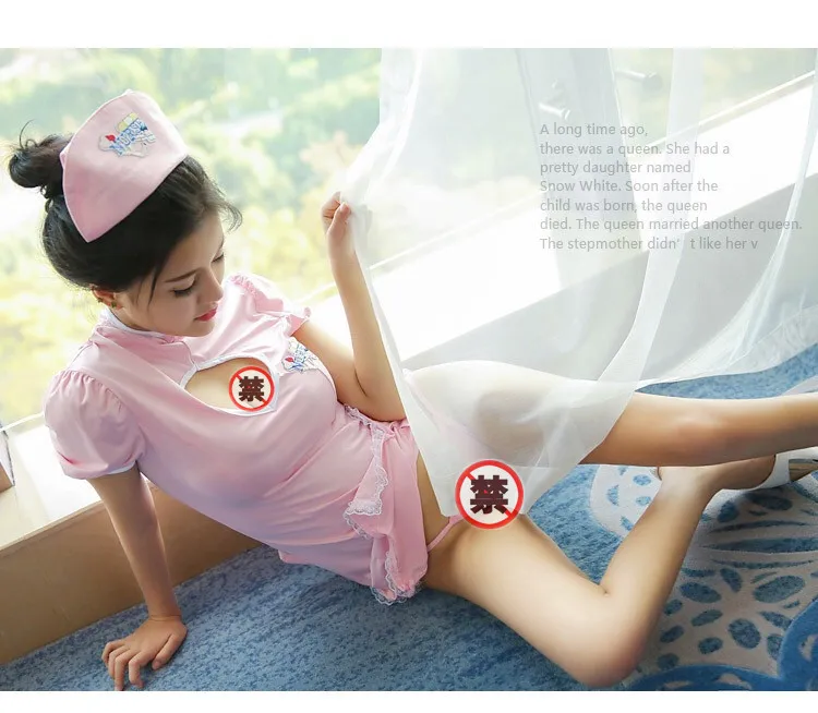 

Lskj629 Sexy Uniform Sexy Nurse Suit Pajamas Uniform Pink Temptation Suit Sexy Underwear