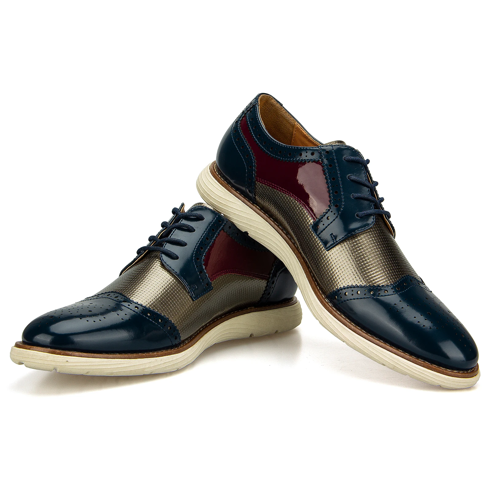 

Men Lace-up Business Leather Shoes Dress Formal Leather Casual Shoes