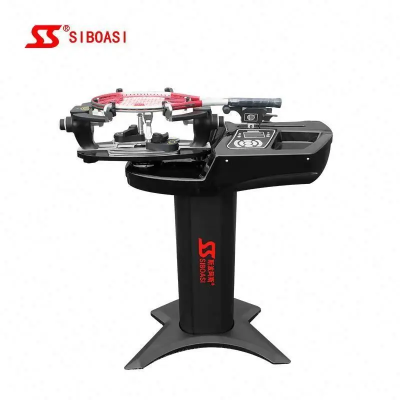

SIBOASI S3169 Computer Sync Work Plate Big Racket Stringing Machine, Black