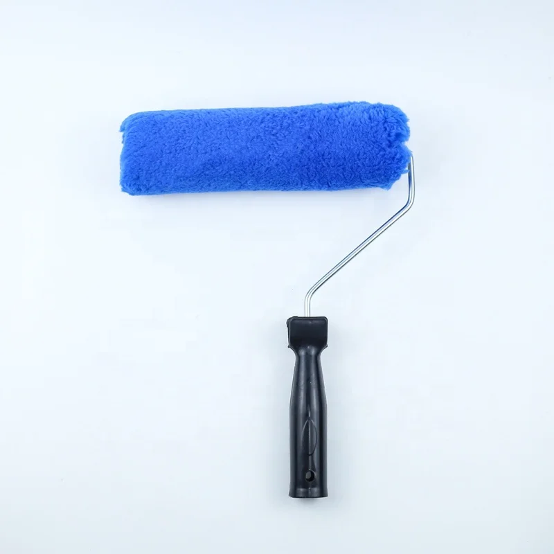 

2023 Blue Polyester Roller Brush Fabric Paint Roller Cover Hand Tools with Cheap Manufacturer Southeast Asia