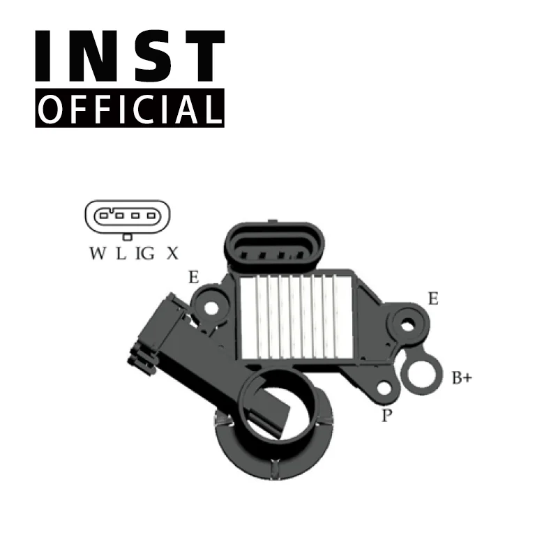 

Alternator IC/AC Voltage Regulator Applicable For 14.50V 220116 66215-43006 66415-40102 VR-D502 LG1750 G4D14 1313CV00