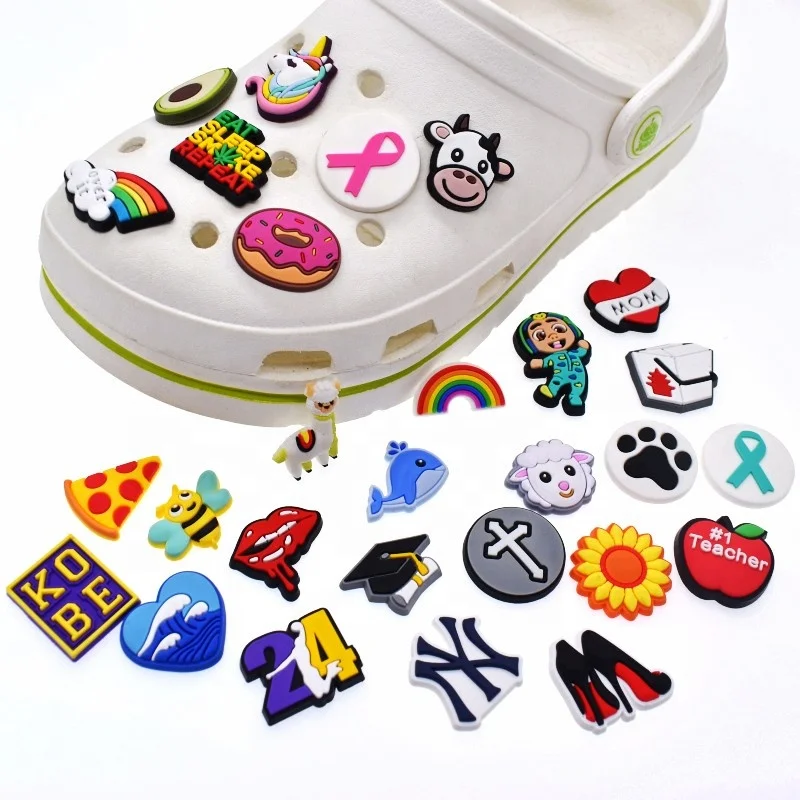 

2021 New Nice Designer Wholesale Custom Clog shoe charms shoe accessories, Customized