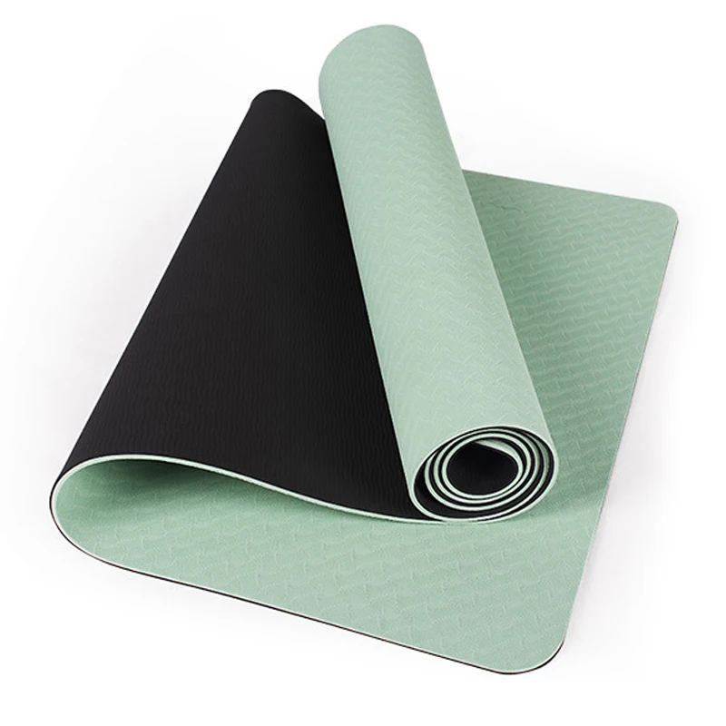 

Mid-year promotion High Quality Eco-friendly Fitness TPE Yoga Mat Printed