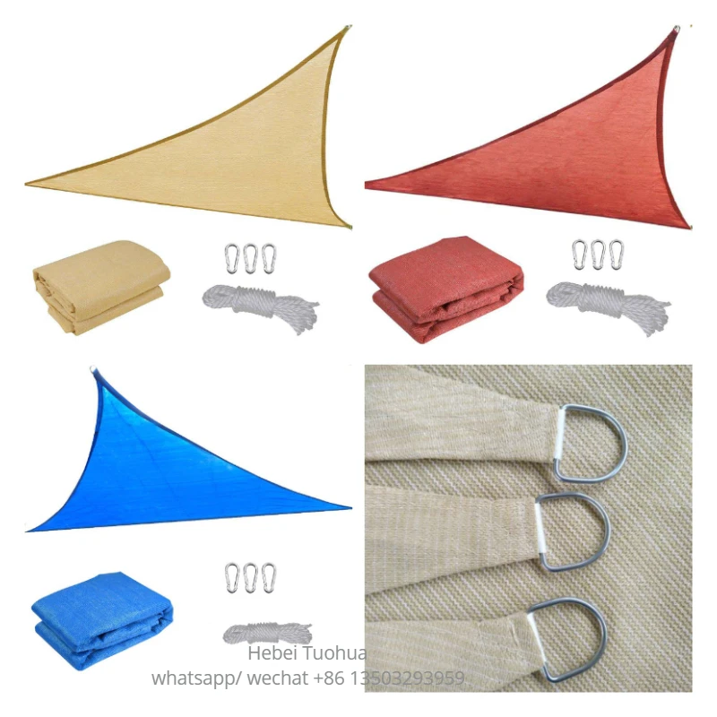 Waterproof Prevent Sunlight and Water Garden Swimming Pool Sun Shade Sail