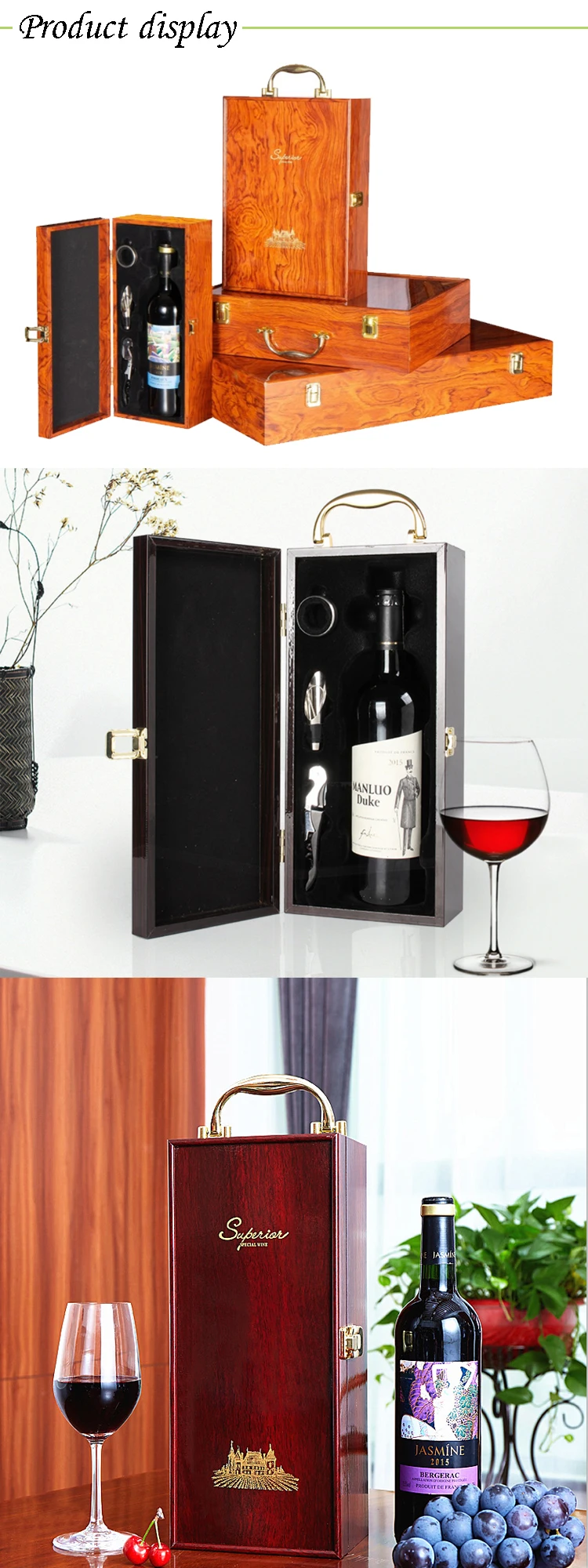 box wood for wine