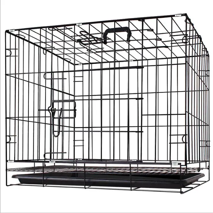 

2021 New Design Custom Double Doors 30 Inch Metal Large Pets Crates Dog cage