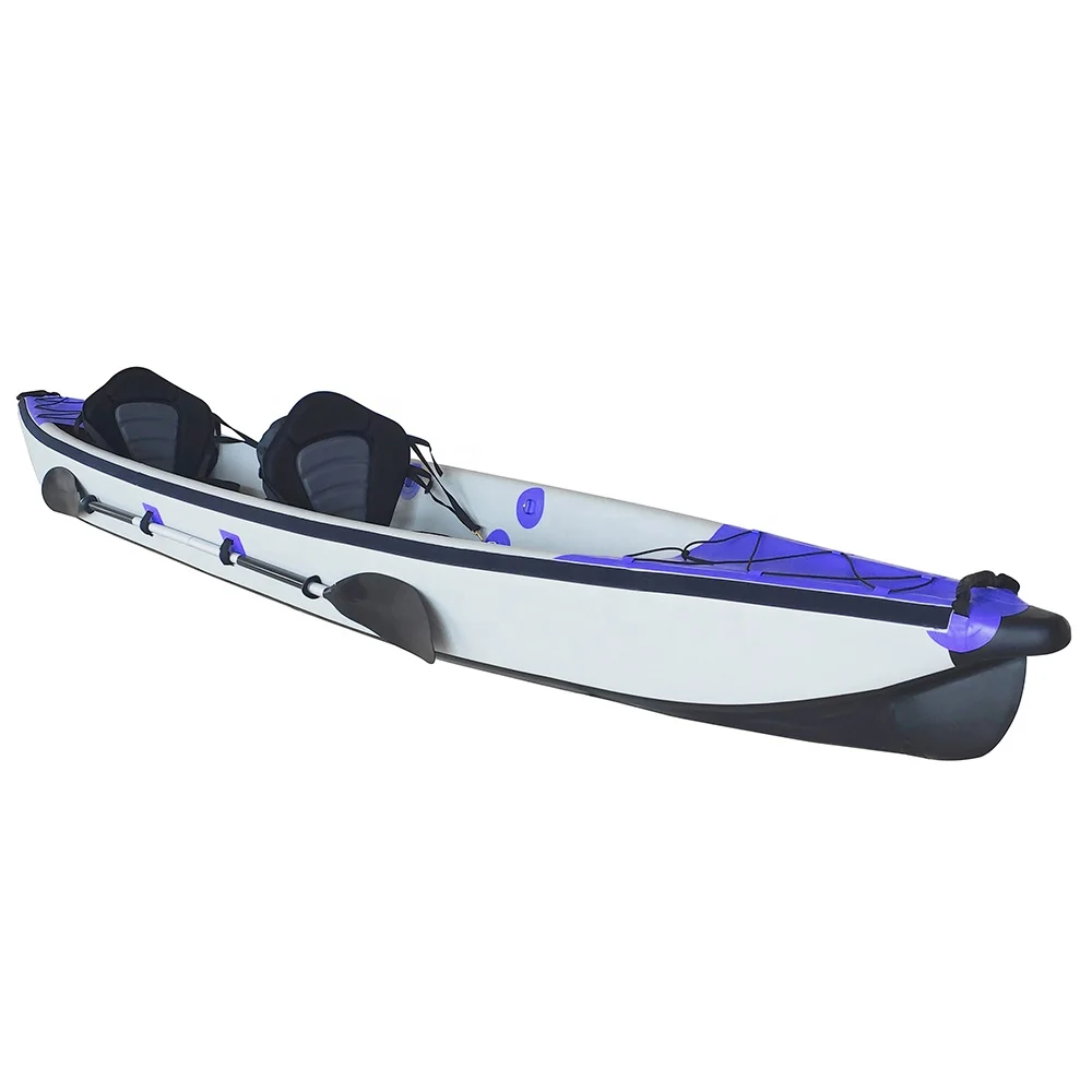 

Drop Stitch Inflatable Fishing Kayak For Double People, Customized