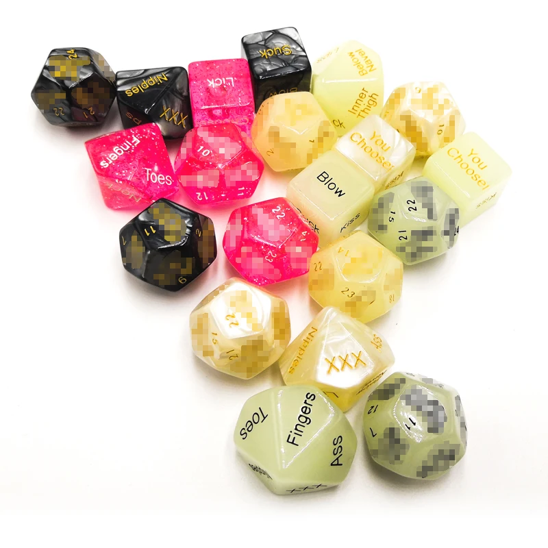 Wholesale adult sex game dice set Custom dice set 