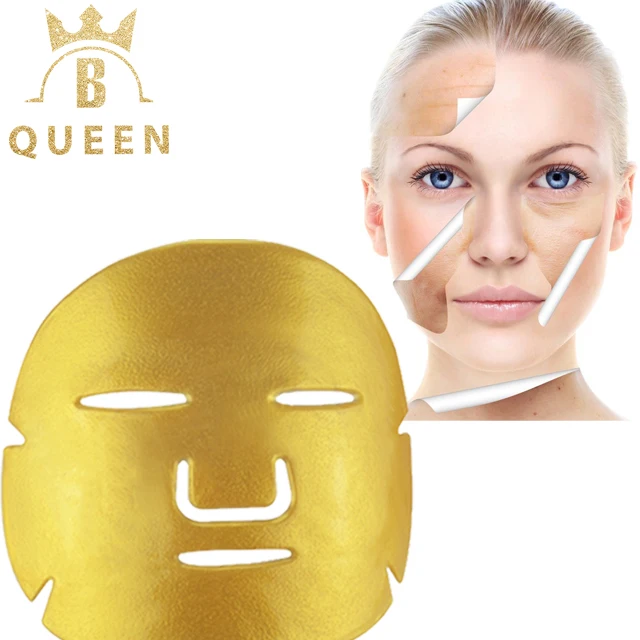 

Custom Private Label Korean Anti Wrinkle Facial Mask Beauty Anti Aging 24K Gold Collagen Face Mask Skin Care Wholesale