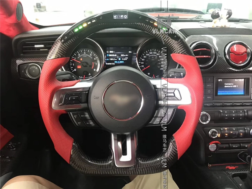 Car Carbon Fiber Steering Wheel For Ford Mustang/available For All Car  Models - Buy Car Steering Wheel,Carbon Fiber Steering Wheel For Ford Mustang  Product on Alibaba.com