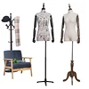 adjust wooden arms cheap female bust form mannequin dress form cover pattern on sale