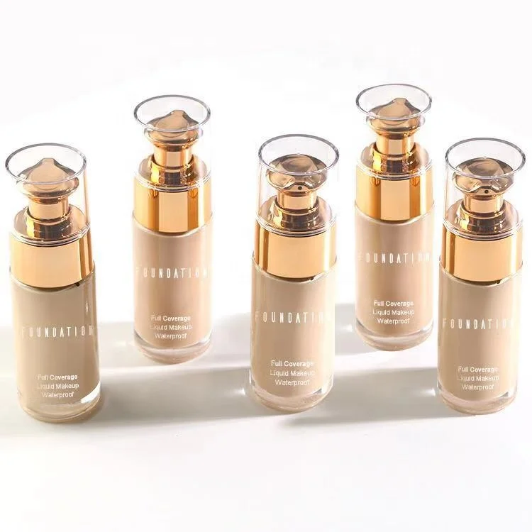 

Top Quality Beauty 40 Shade Mineral Foundation Makeup Private Label Liquid Foundation