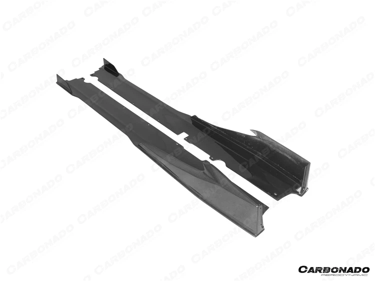 carbonado 疯狂时尚碳纤维前间隙侧裙板的兰博基尼 huracan lp610 lp