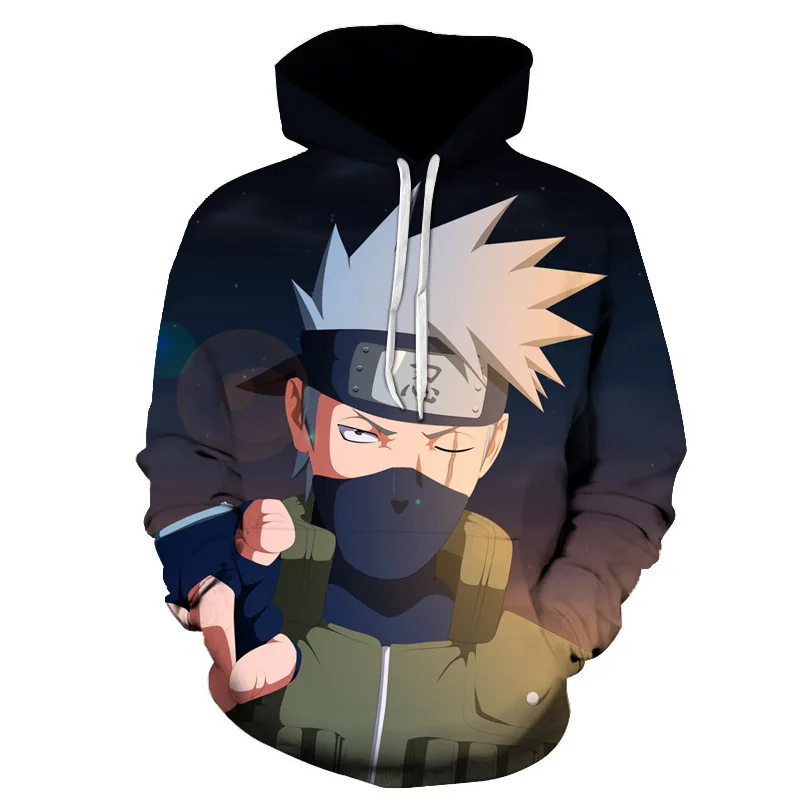 

Hoodies Sweatshirts Naruto 3D Print Sweatshirt Boy Casual Wear, Customized color