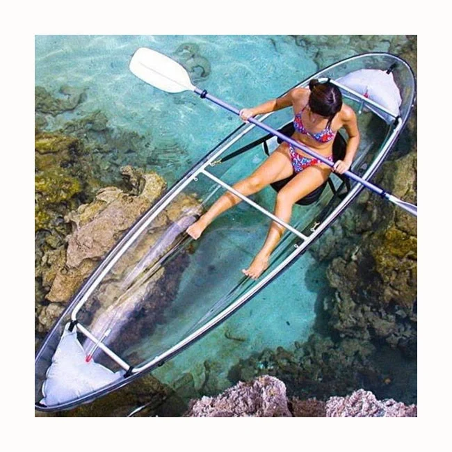 

China custom transparent PC plastic vacuum forming boat, Any color
